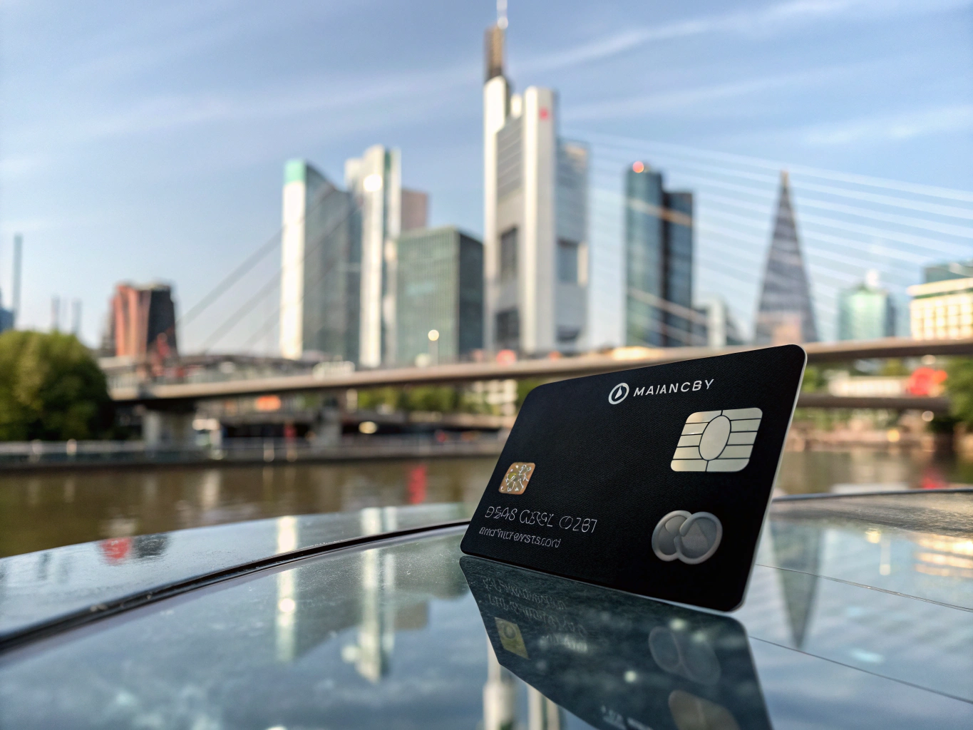 Mercury financial card front view